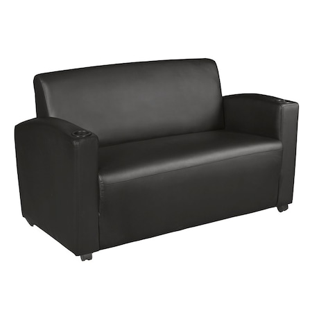 Regency Supernova Loveseat- Black 7702BK